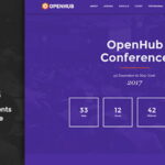 OpenHub - A Stylish Events & Conference Theme