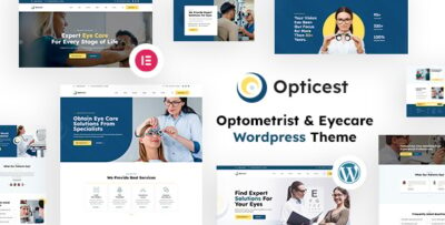 Opticest | Optometrist & Eyecare WordPress Theme