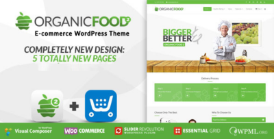 Organic Food Farm Business Eco WordPress Theme