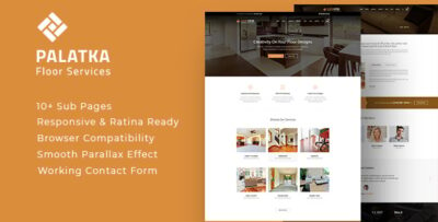 Palatka Floor and Paving Service HTML Template