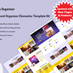 PartyOrganizer - Party and event Organizer Elementor Template Kit