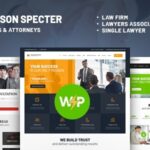 Pearson Specter Lawyer & Attorney WordPress Theme
