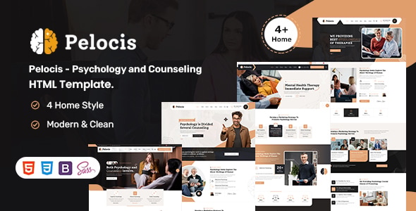 Pelocis - Psychology & Counseling HTML Template Pelocis - Psychology & Counseling HTML Template