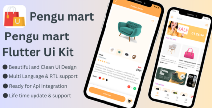 Pengumart - Flutter E-Commerce App UI Kit