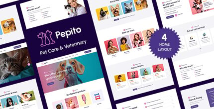 Pepito - Pet Care & Veterinary Template