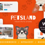 Pets Land Domestic Animals Shop & Veterinary WordPress Theme