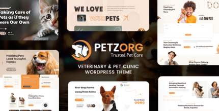 Petzorg - Veterinary & Pet Care Clinic WordPress Theme