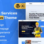 Pipey Plumbing Services WordPress Theme