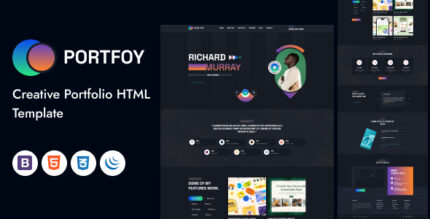 Portfoy - Creative Portfolio HTML Template