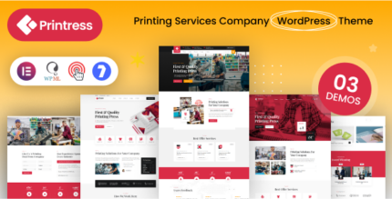 Printress - Printing Services Company WordPress