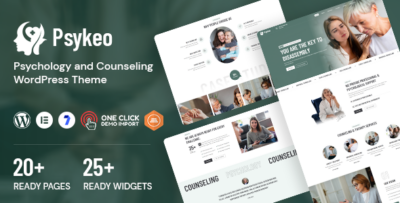 Psykeo – Psychology and Counseling WordPress Theme