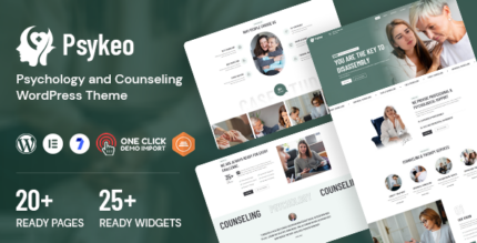 Psykeo – Psychology and Counseling WordPress Theme