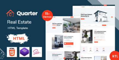 Quarter - Real Estate WordPress Theme