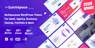 QuickSpace - SaaS and Agency WordPress Theme