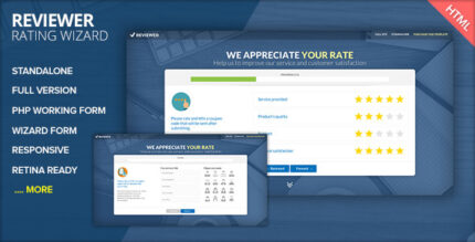 REVIEWER - Rating and Review Wizard HTML Template