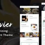 Ravier - Elegant Restaurant WordPress Theme
