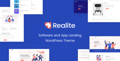 Realite - A WordPress Theme for Startups