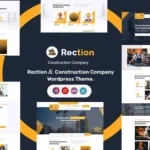 Rection - Construction Company WordPress Theme