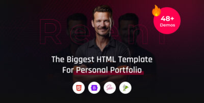 Reeni - Personal Portfolio HTML Template