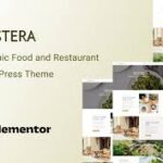 Restera - Organic Food and Restaurant One Page WordPress Theme