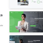 Revirta Personal Virtual Assistant & Secretary WordPress Theme