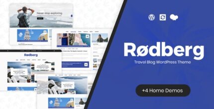 Rodberg - Travel Blog WordPress Theme