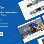 Roofen - Roofing & Fixing Services WordPress Theme