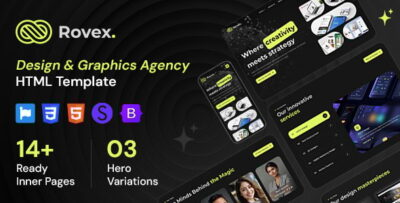 Rovex - Design Agency HTML Template