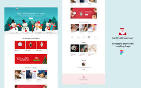 Santas Wonderland - festival Service Ready to use Elementor Template