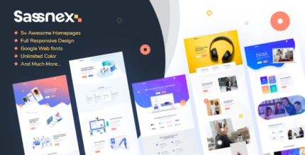 Sassnex - Multi-concept WordPress Theme for App, Saas & Startup