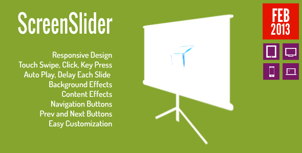 ScreenSlider - Reponsive Touch Presentation ScreenSlider - Reponsive Touch Presentation