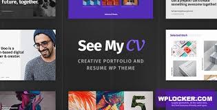 See My CV - Resume & vCard WordPress Theme