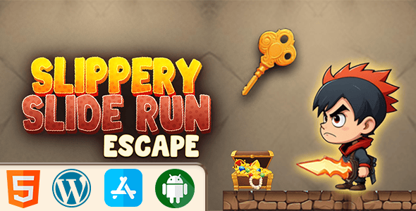 Slippery Slide Run Escape - HTML5 Construct3 Game Slippery Slide Run Escape - HTML5 Construct3 Game