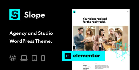 Slope - Agency & Studio WordPress Theme Slope - Agency & Studio WordPress Theme