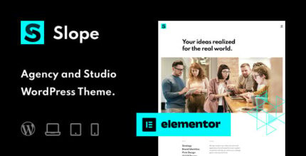 Slope – Agency & Studio WordPress Theme