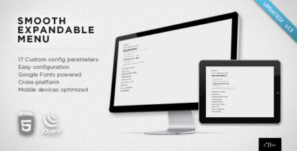 Smooth Expandable Menu