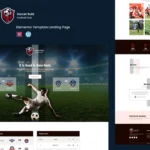 Soccer Bulls - Football Club Elementer Template