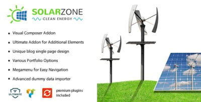 Solar Energy - Wind & Power Company WordPress Theme