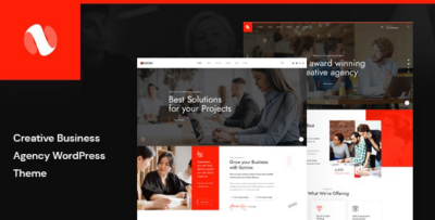 Sominx - Creative Business Agency WordPress Theme