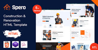 Spero - Construction Industry WordPress Theme