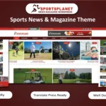 Sports Planet - News & Magazine WordPress Theme