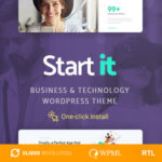 Start It - Technology & Startup WordPress Theme