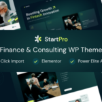StartPro - Finance and Consulting WordPress Theme