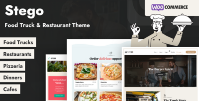 Stego - Food Truck & Restaurant Theme