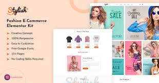 Stylish - Fashion E-commerce Elementor Kit