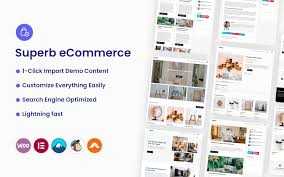 Superb eCommerce FREE - Home Decor And Interior Design WordPress Theme