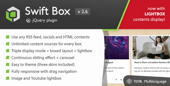 Swift Box - jQuery Contents Slider and Viewer Swift Box - jQuery Contents Slider and Viewer
