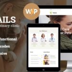 Tails Veterinary Clinic, Pet Care & Animal WordPress Theme + Shop