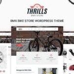 Thrills - Bicycle and Bike Shop WordPress Theme