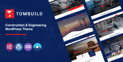 Tombuild - Construction & Engineering WordPress Theme